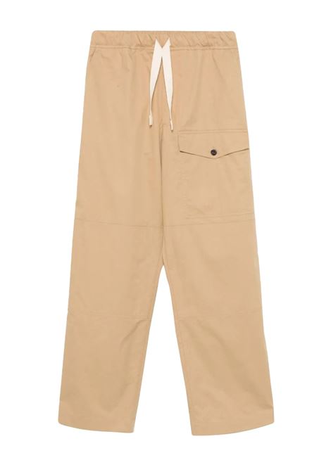 Beige pannoch cotton trousers Dries Van Noten - men DRIES VAN NOTEN | 2510209111147103